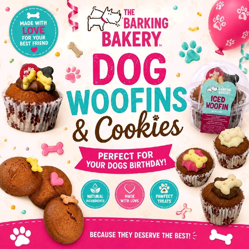 The Barking Bakery Dog Woofins and Cookies