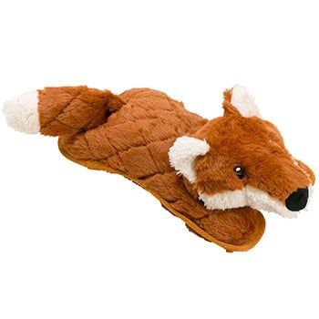 House of Paws Quilted Plush Dog Toys - Soft & Cuddly Rabbit & Fox Designs