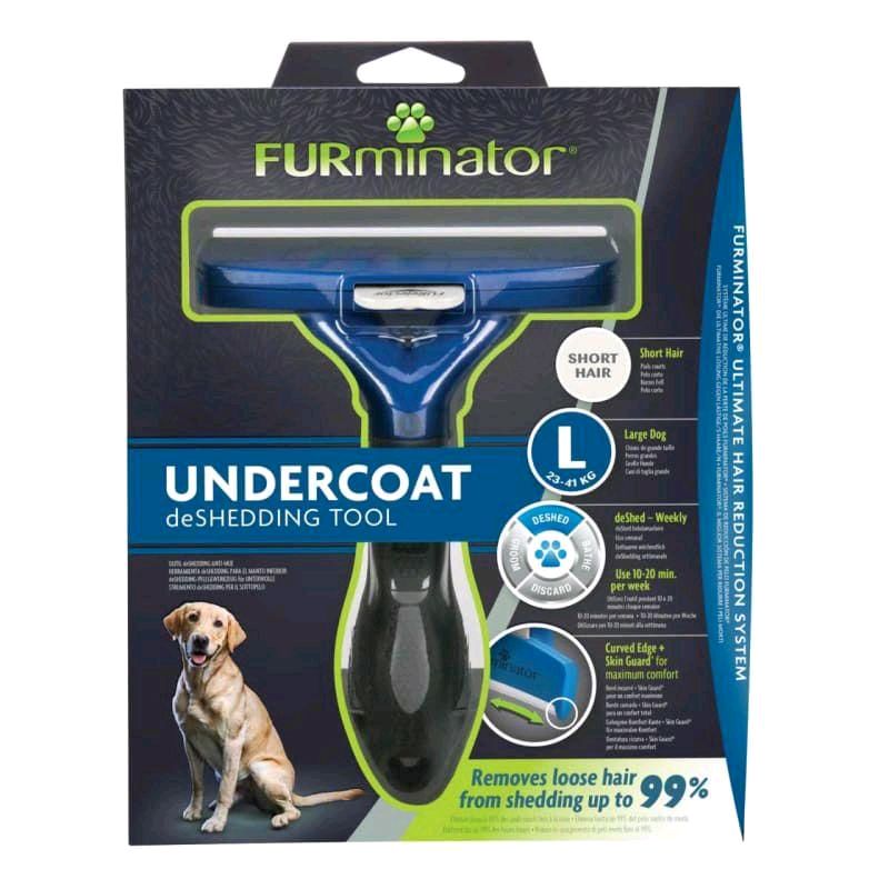 FURminator Dog Brush, Undercoat deshedding tool for dogs, Short Hair & Long Hair