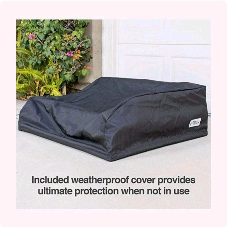 PetFusion Elevated Outdoor Dog Bed