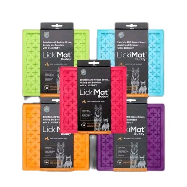 LickiMat Buddy Cross Maze Design for Dogs & Cats