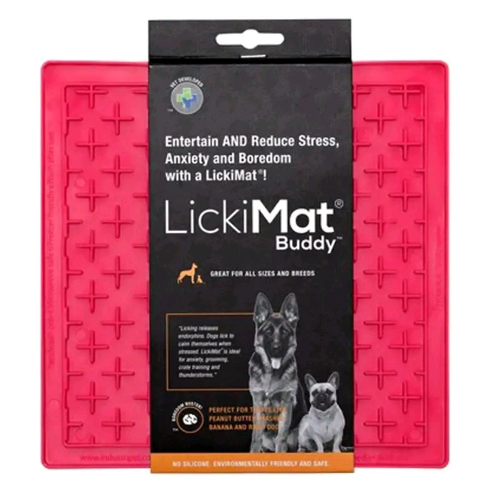 LickiMat Buddy Cross Maze Design for Dogs & Cats