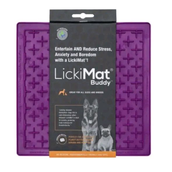 LickiMat Buddy Cross Maze Design for Dogs & Cats