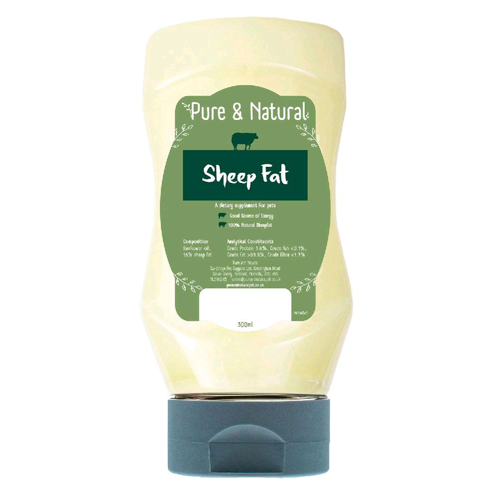 Pure & Natural Salmon Oils & Sheep fat dog supplements