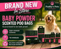 Dog Poo Bags Baby Powder Scented