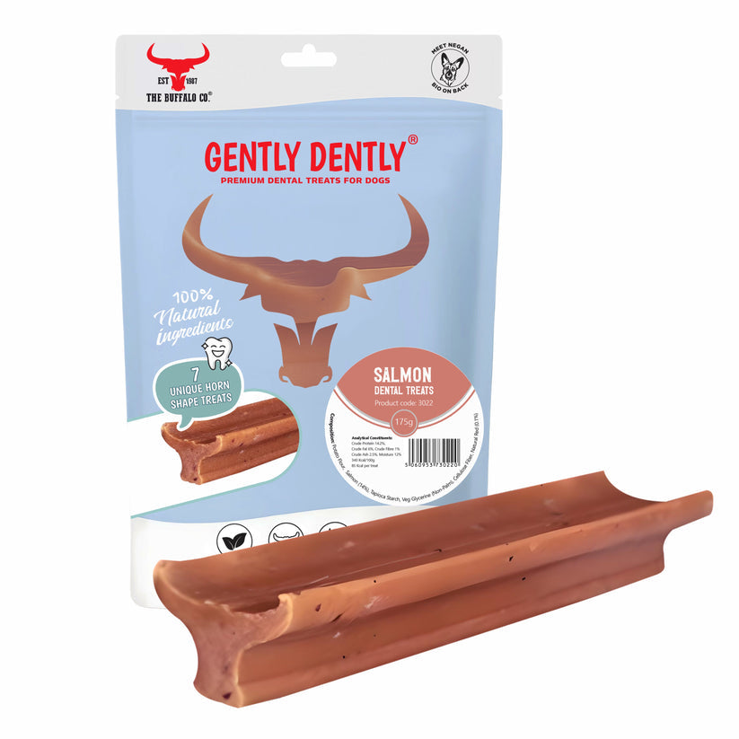 Gently Dently Dog Dental Sticks, availanle in 4 flavours