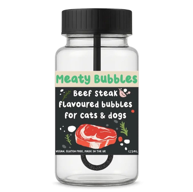 Meaty Bubbles for Dogs & Cats