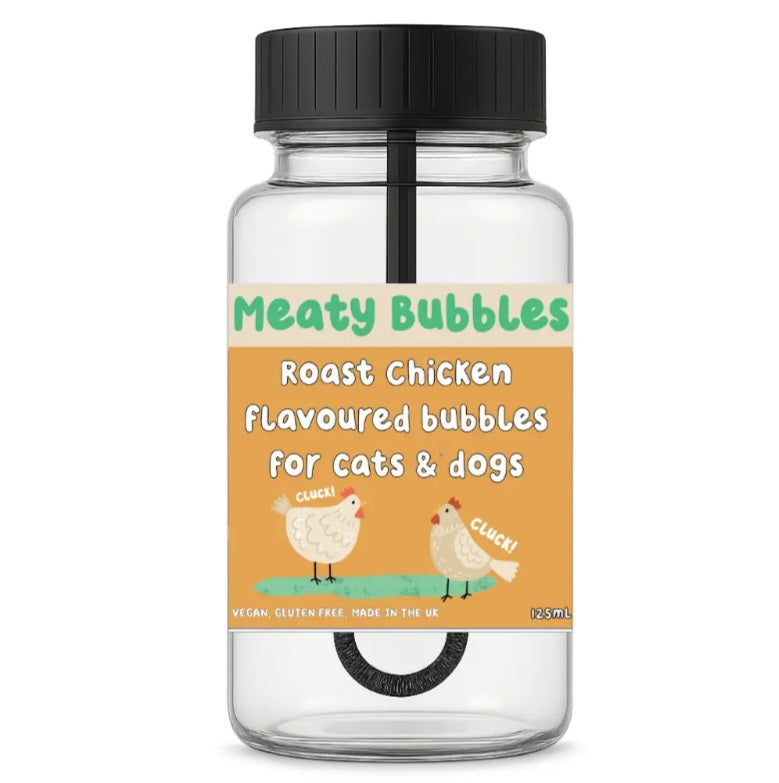 Meaty Bubbles for Dogs & Cats